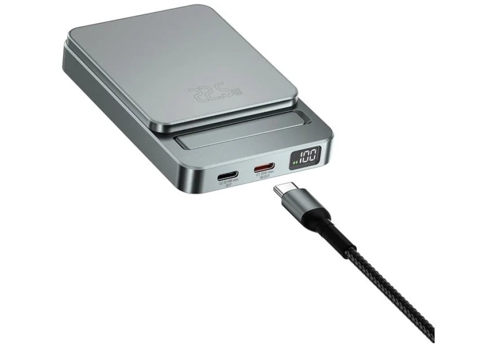 4smarts Batterie externe OneStyle 5000 mAh Gris