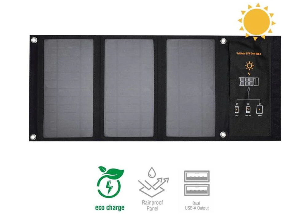 4smarts Panneau solaire VoltSolar 21 W