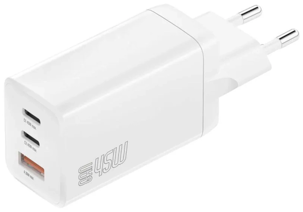 4smarts PDPlug Dual 2x USB-C 45 W GaN