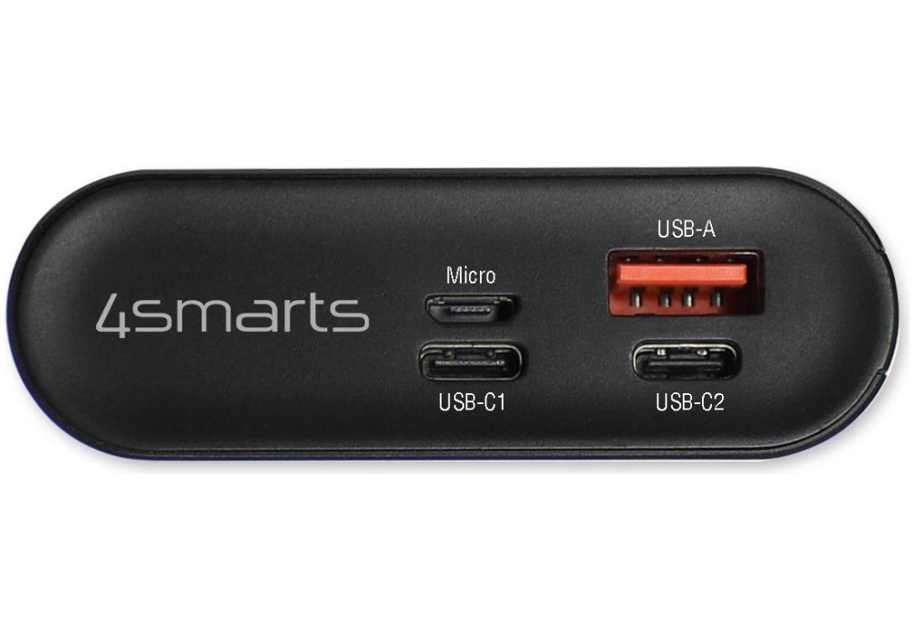 4smarts Powerbank Entreprise 2 - 20000 mAh (Noir)