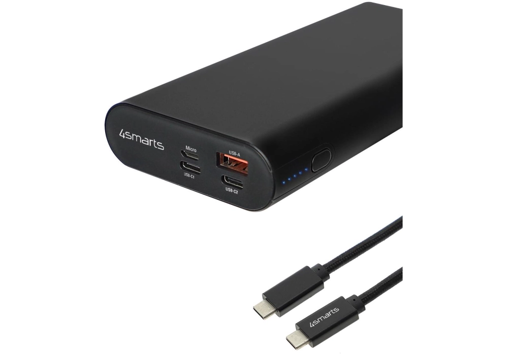 4smarts Powerbank Entreprise 2 - 20000 mAh (Noir)