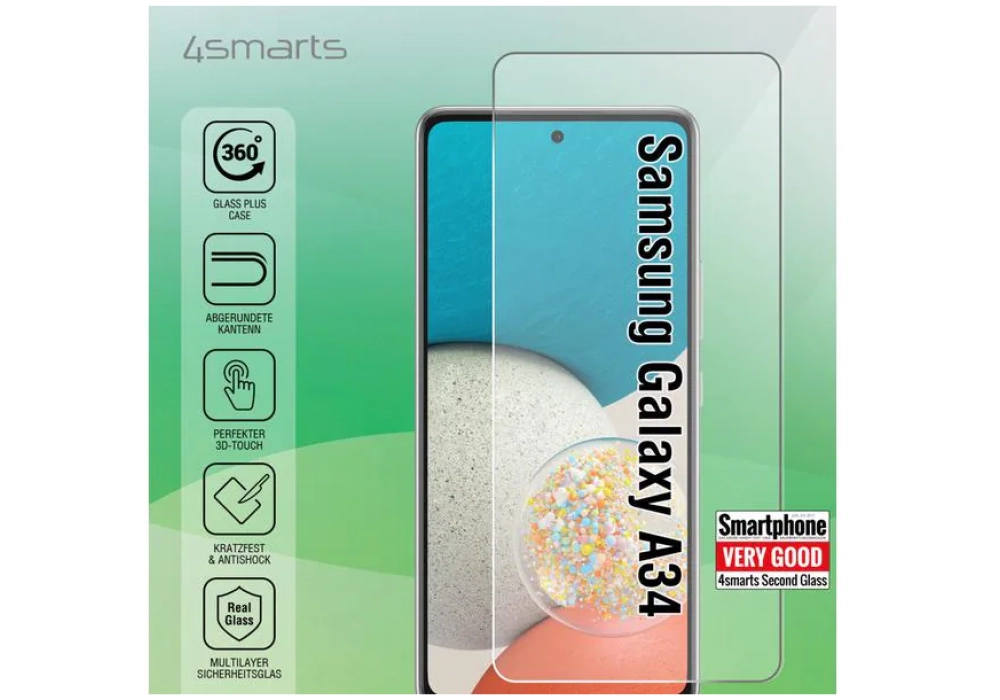 4smarts Protection d’écran X-Pro Clear Galaxy A34