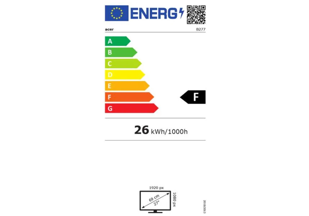 Acer Vero B7 B277ebmiprzxv