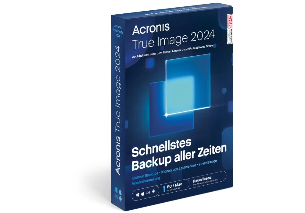 Acronis True Image Boîte, Perpétuel, 1 PC