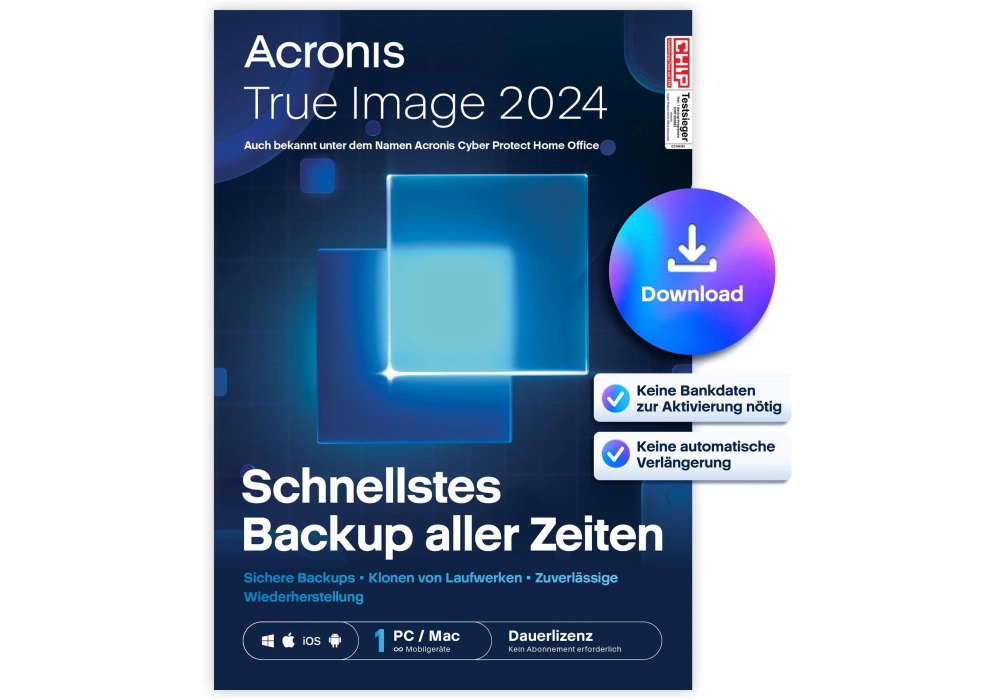 Acronis True Image ESD, Perpetual, 1 PC