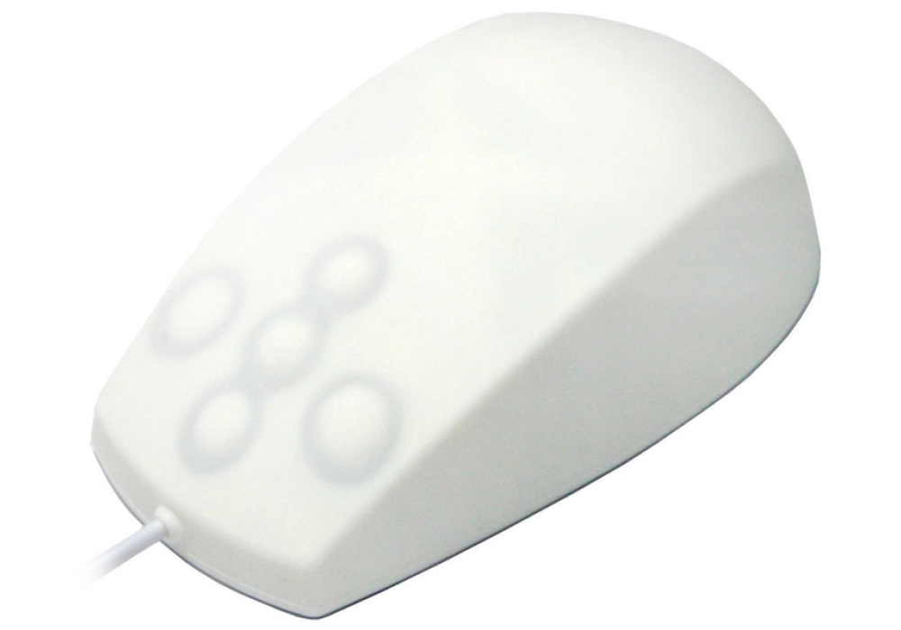 Active Key Souris IP68 Medicale PMT2LB - Blanc