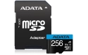 ADATA Premier microSDXC 256GB Kit, UHS-I U1, A1, Class 10