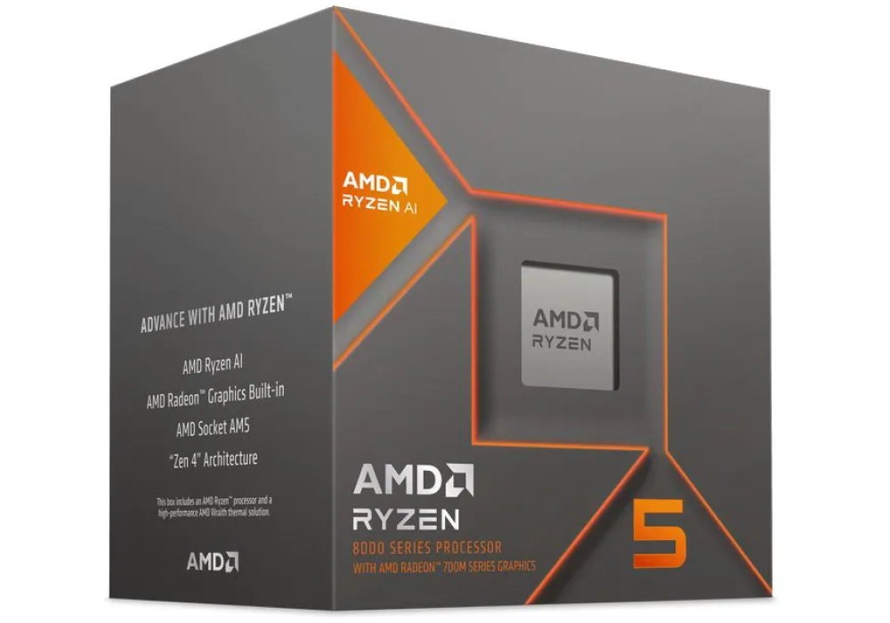 AMD CPU Ryzen 5 8500G 3.5 GHz