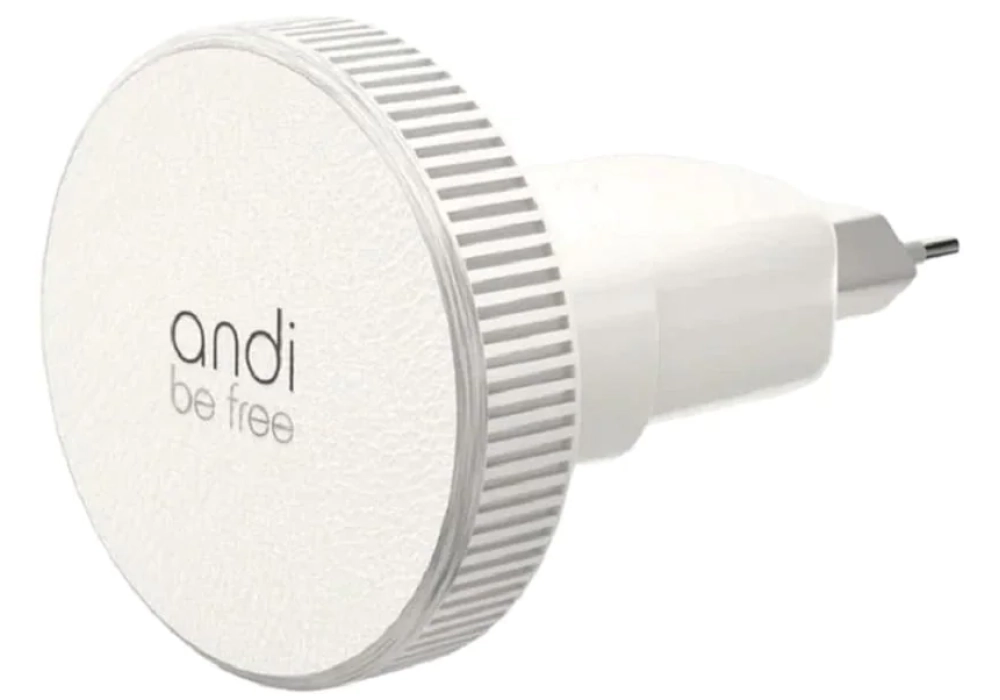 Andi be free Chargeur sans fil de voyage 5 W Blanc