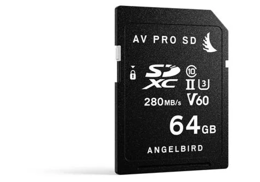 Angelbird Carte SDXC AV Pro SD V60 Mk2 64 GB