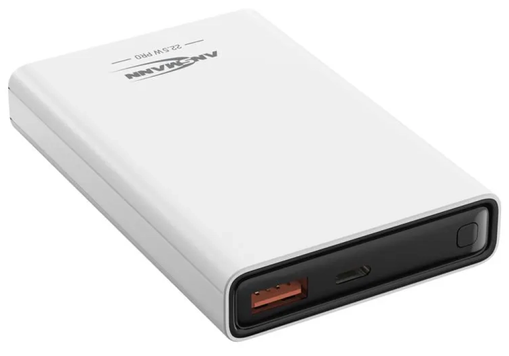 Ansmann Batterie externe PB222PD, 10000 mAh blanc