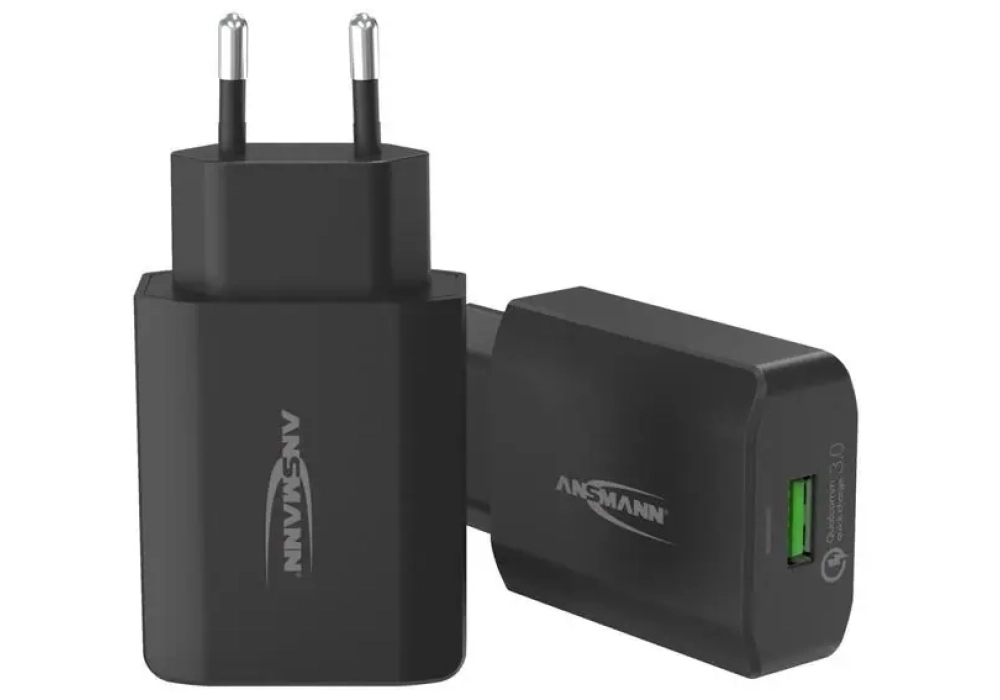 Ansmann Home Charger 130Q, 18 W, noir