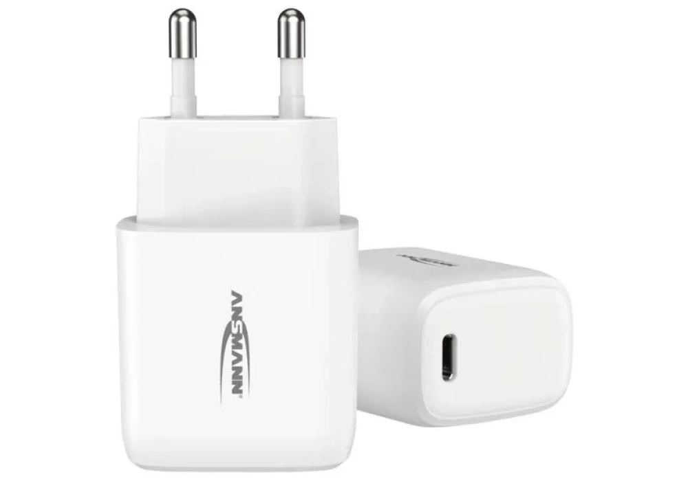 Ansmann Home Charger HC120PD, 20 W, blanc