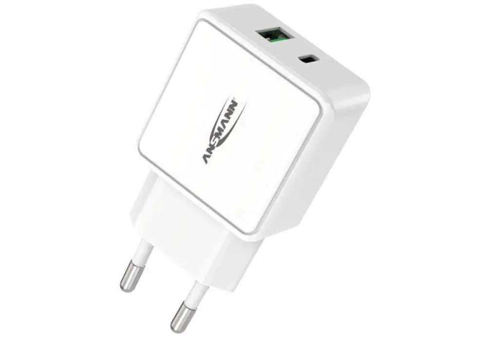 Ansmann Home Charger HC218PD, 18 W, blanc