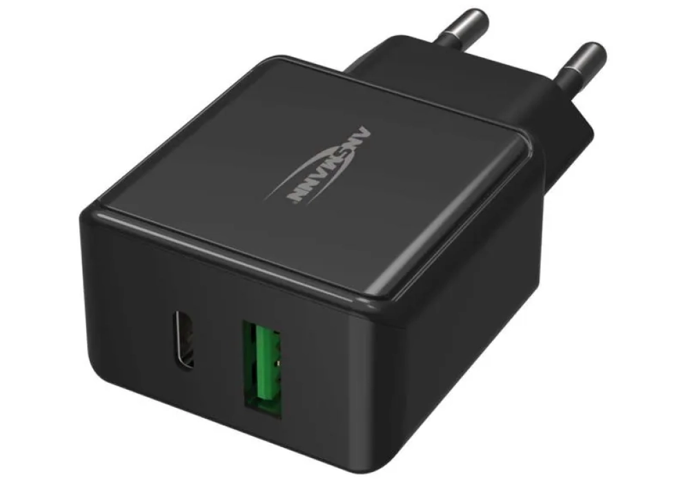 Ansmann Home Charger HC218PD, 18 W, noir