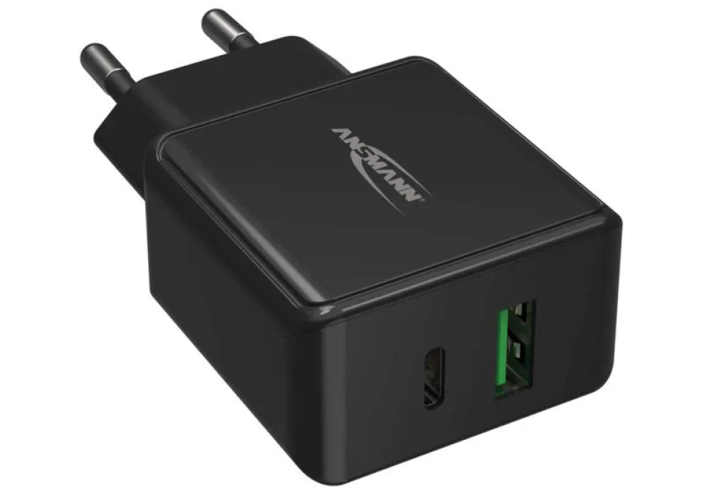 Ansmann Home Charger HC218PD, 18 W, noir