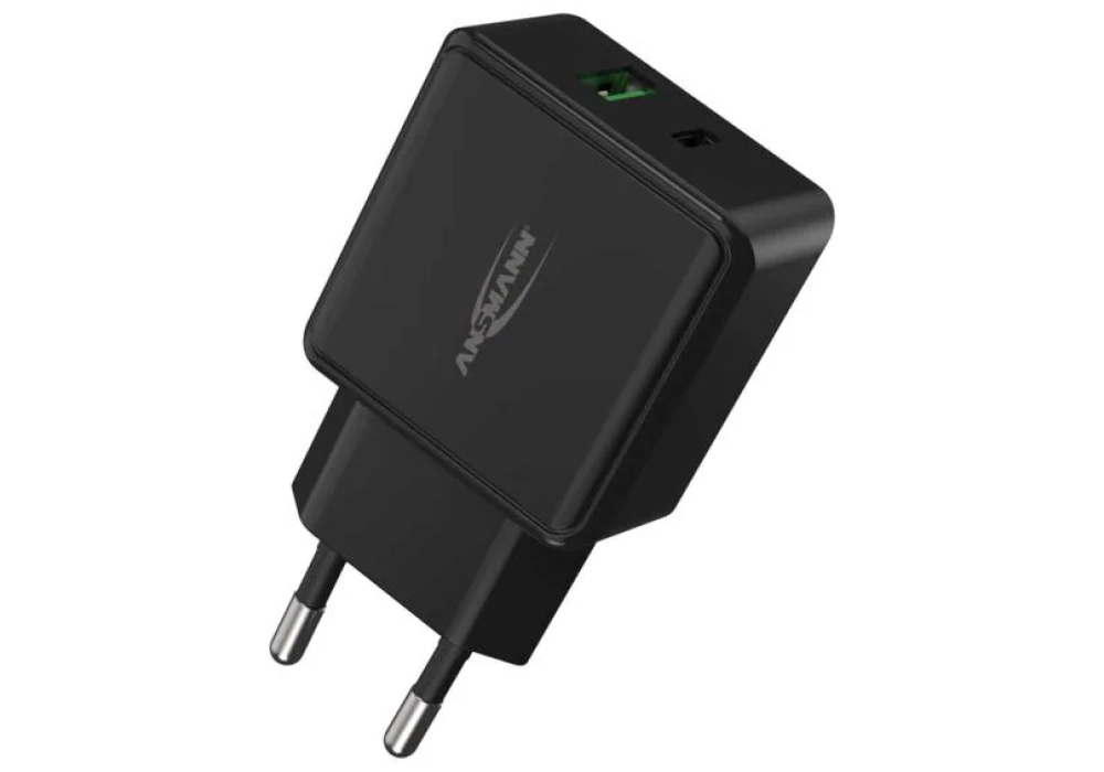 Ansmann Home Charger HC218PD, 18 W, noir