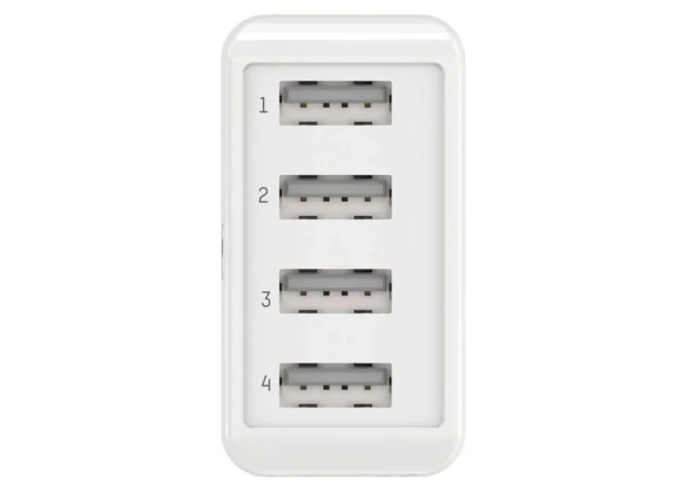 Ansmann Home Charger HC430, 4x USB, 30 W, blanc