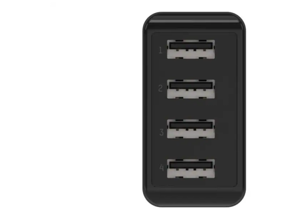 Ansmann Home Charger HC430, 4x USB, 30 W, noir