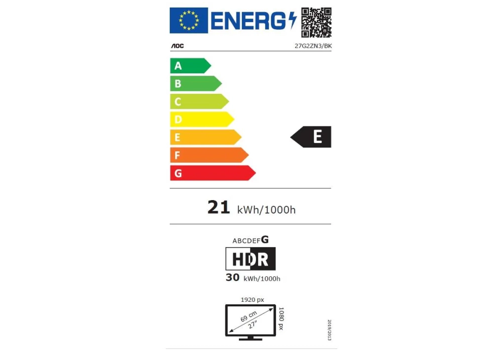 AOC 27G2ZN3/BK