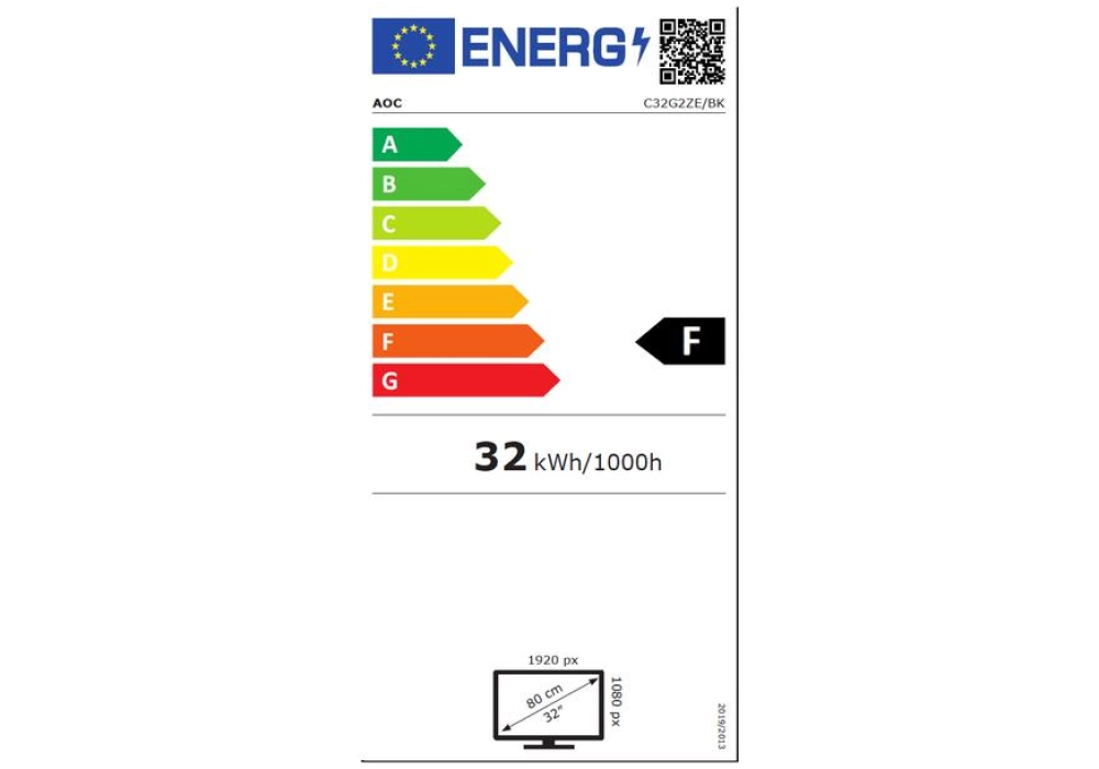 AOC C32G2ZE/BK