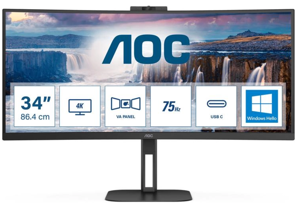 AOC CU34V5CW/BK