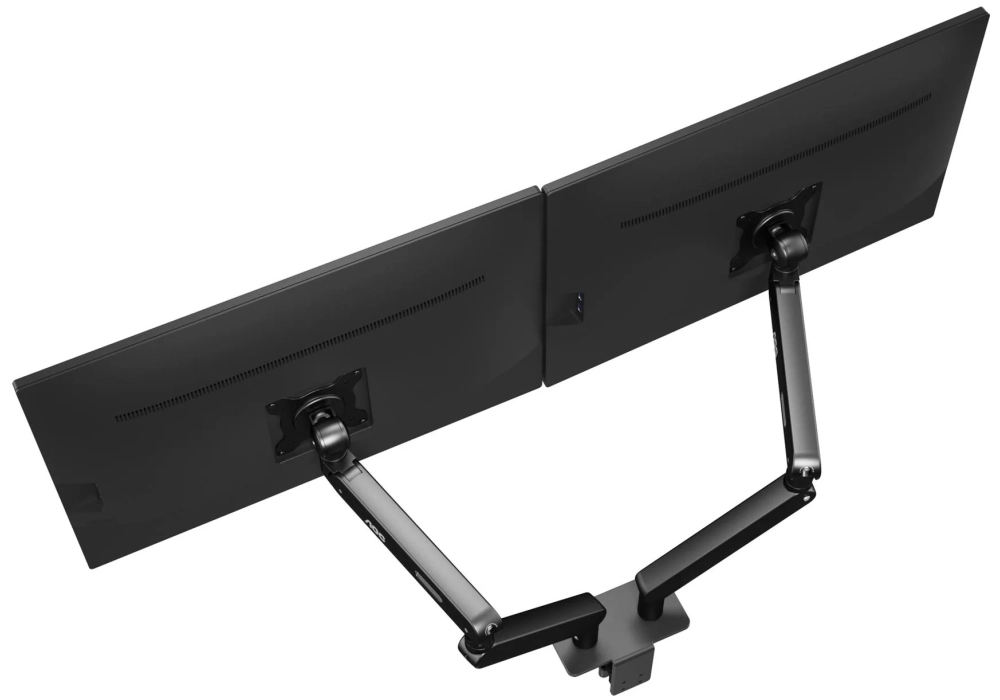 AOC Supports de table AM420B Dual jusqu’à 9 kg – Noir