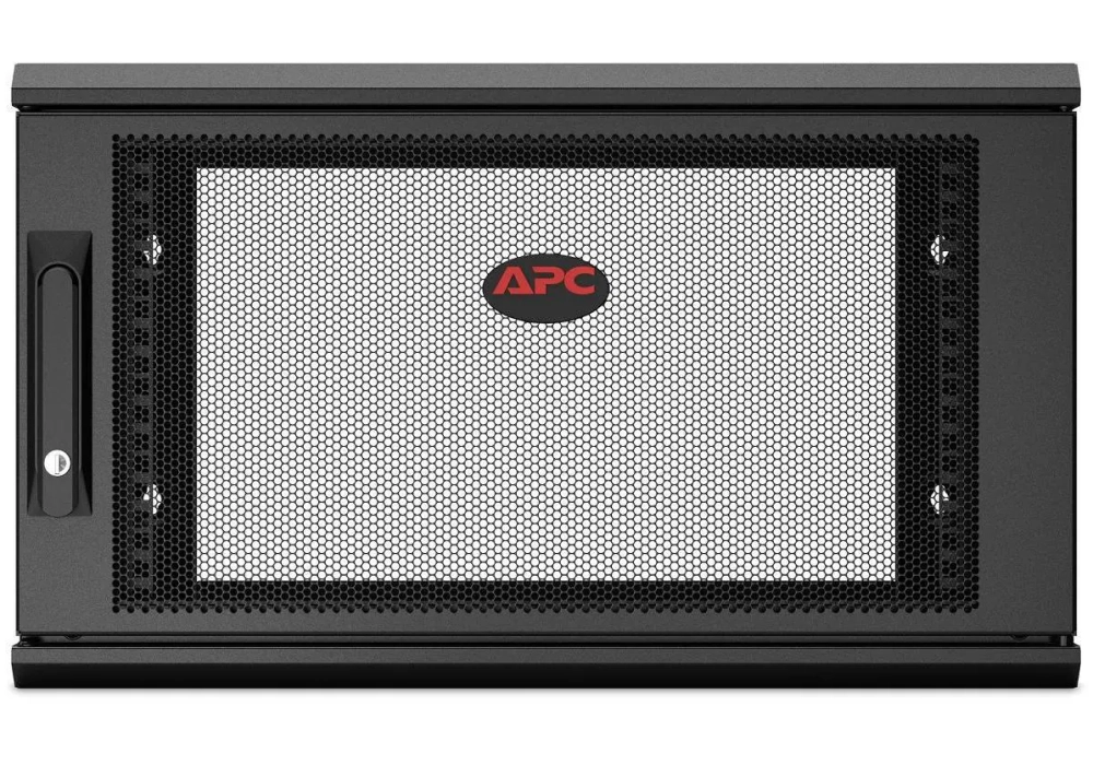 APC Coffre de mur AR106SH6 19" / 6HE / Noir 