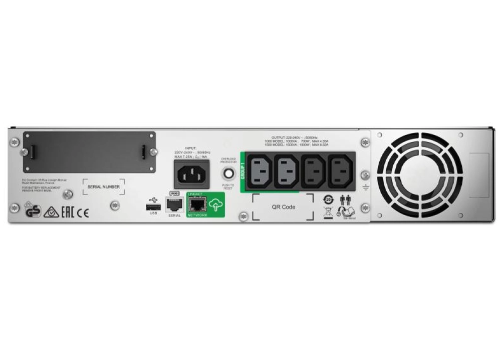 APC Smart-UPS 1000VA LCD with SmartConnect - 2U