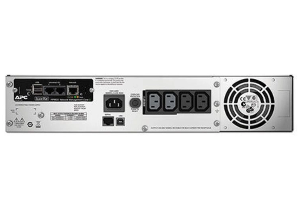 APC Smart-UPS 1500VA LCD with Network Card - 2U