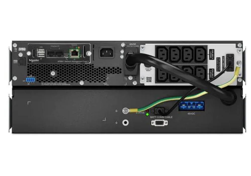 APC Smart-UPS On-Line with Network Card 1000 VA / 900 W - 4U 