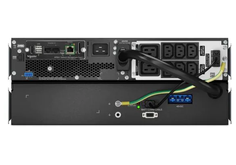 APC Smart-UPS On-Line with Network Card 2200 VA / 1980 W - 4U 