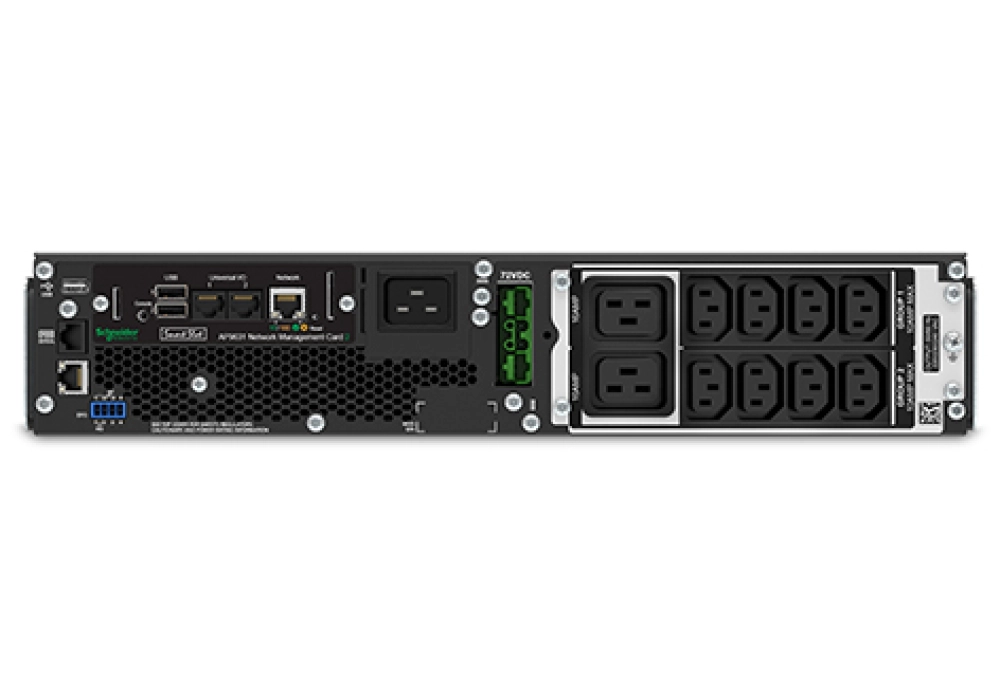 APC Smart-UPS SRT 2200VA with Network Card - 2U