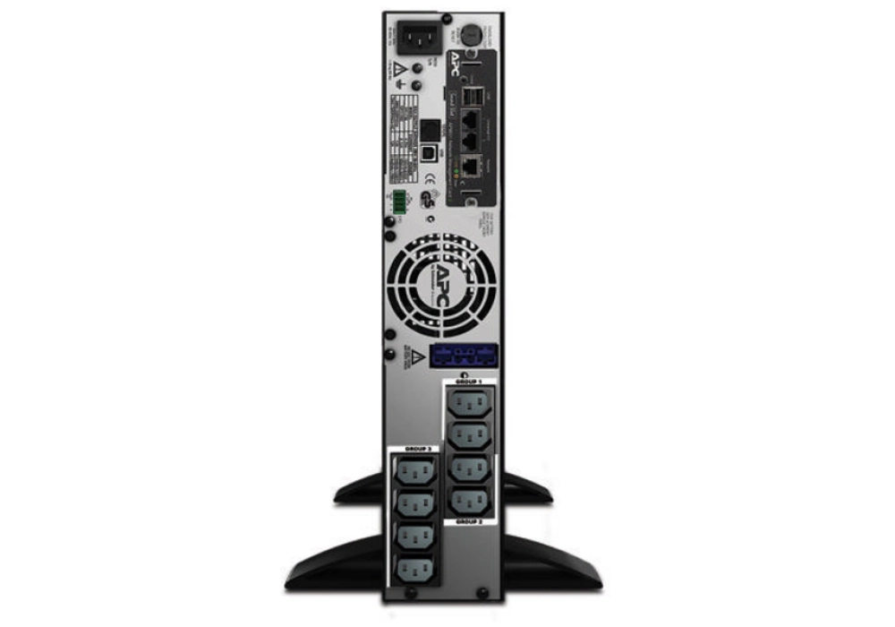 APC Smart-UPS X 1500VA LCD Rack/Tower with Network Card - 2U