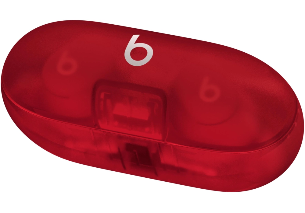 Apple Beats Solo Buds - Transparent Red