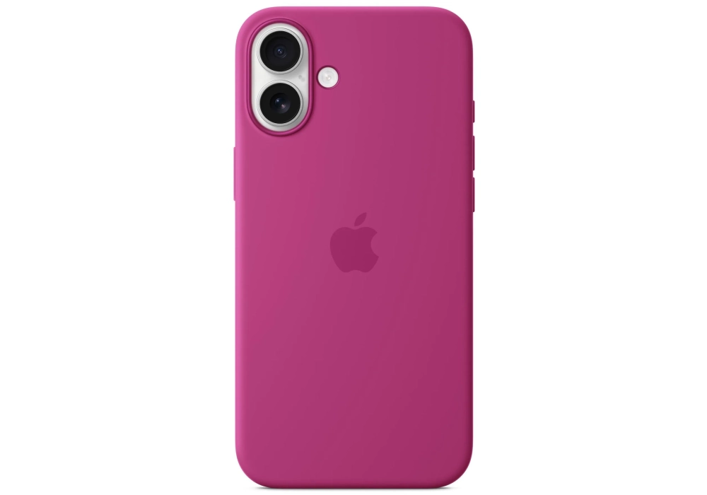 Apple Etui en silicone avec MagSafe iPhone 16 Plus Fuchsia