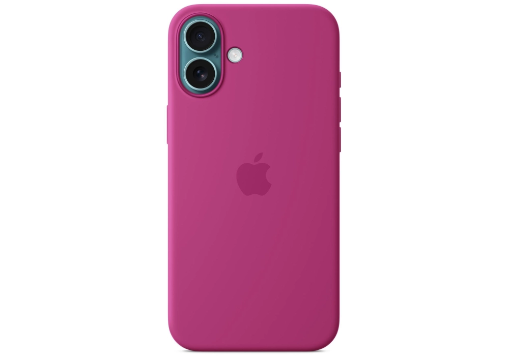 Apple Etui en silicone avec MagSafe iPhone 16 Plus Fuchsia