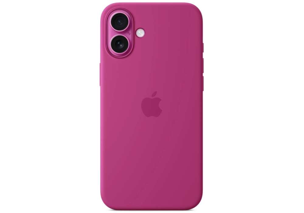 Apple Etui en silicone avec MagSafe iPhone 16 Plus Fuchsia