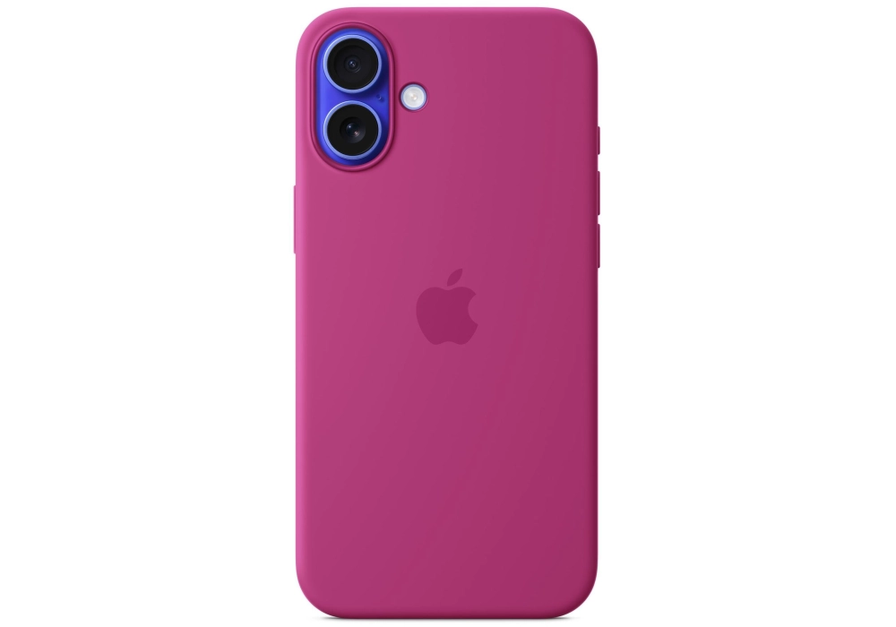 Apple Etui en silicone avec MagSafe iPhone 16 Plus Fuchsia