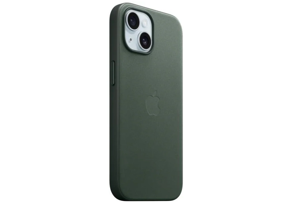 Apple Etui FineWoven avec MagSafe iPhone 15 Evergreen