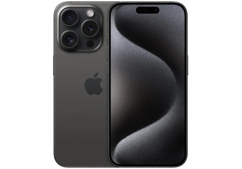 Apple iPhone 15 Pro 128 GB Titane noir