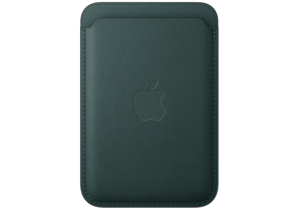 Apple iPhone Fine Woven Wallet / MagSafe, Dark Green