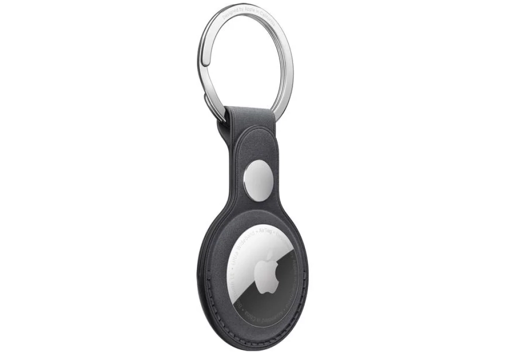 Apple Porte-clés AirTag en tissu fin Black