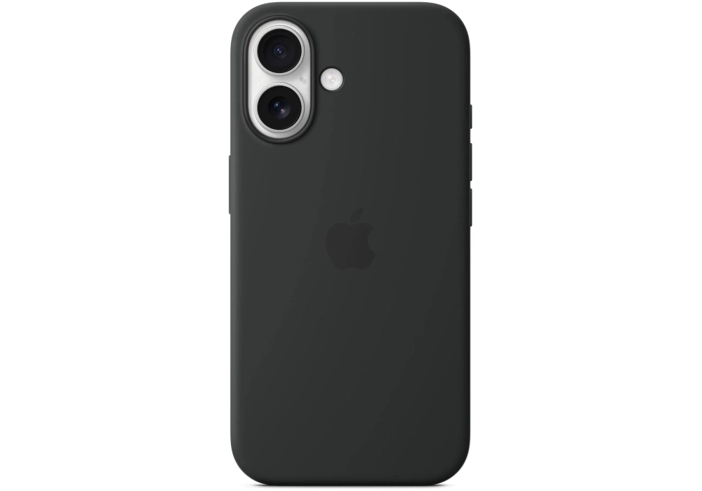 Apple Silicone Case avec MagSafe iPhone 16 Noir