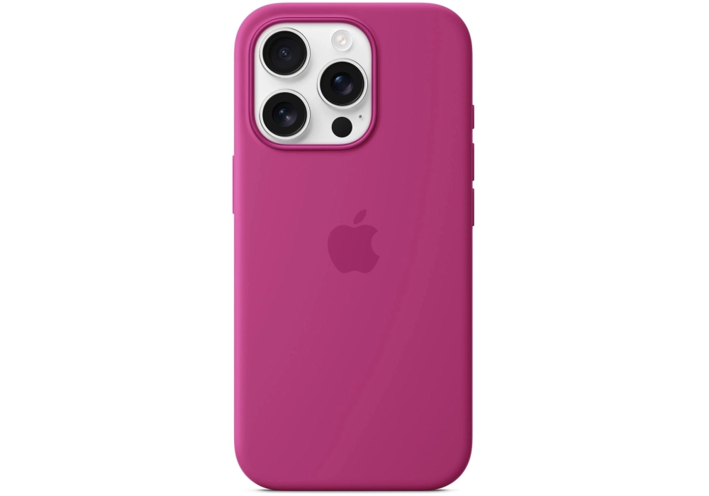 Apple Silicone Case avec MagSafe iPhone 16 Pro Fuchsia