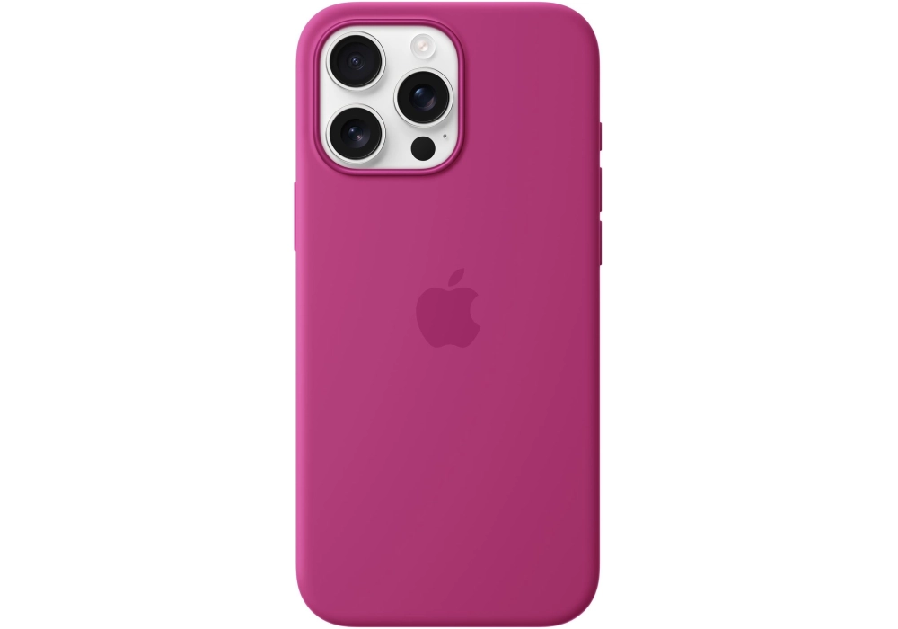 Apple Silicone Case avec MagSafe iPhone 16 Pro Max Fuchsia