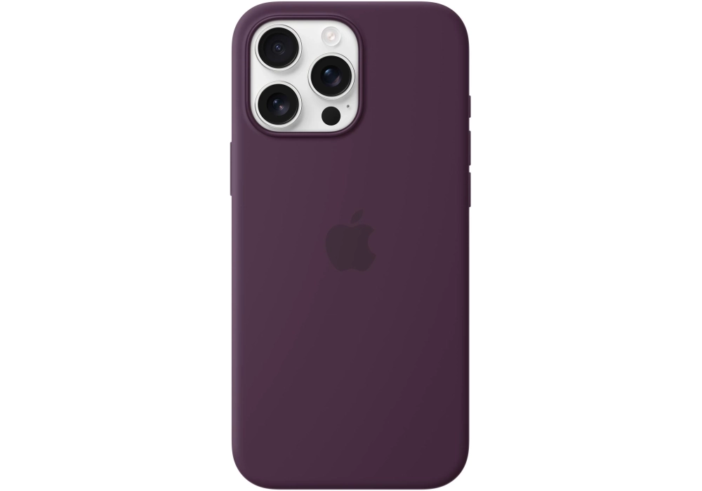 Apple Silicone Case avec MagSafe iPhone 16 Pro Max Prune