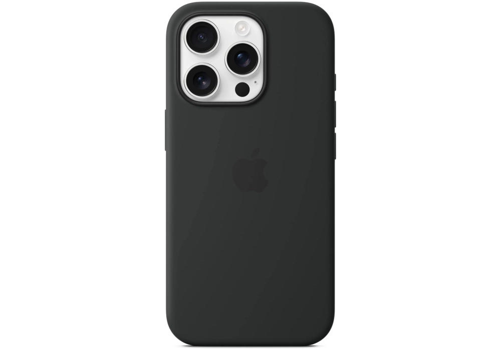 Apple Silicone Case avec MagSafe iPhone 16 Pro Noir