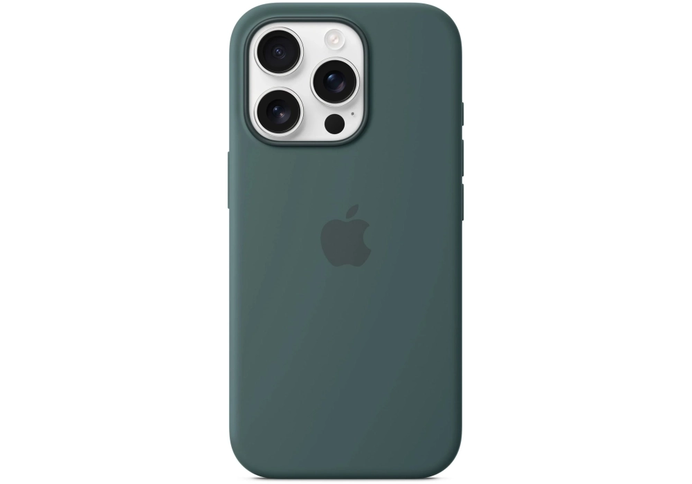 Apple Silicone Case avec MagSafe iPhone 16 Pro Vert de mer