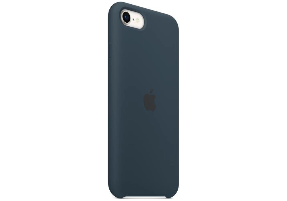 Apple Silicone Case iPhone SE (3. Gen) - Bleu